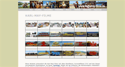 Desktop Screenshot of karl-may-filme.de